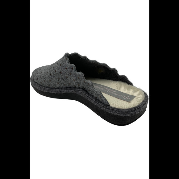 Unity in Diversity Wool Clog Slippers Malaga Starry Gray - Medium - Picture 3 of 3